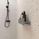 Porta Shampoo Linear 40cm Chumbo Fosco