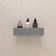 Porta Shampoo Linear 40cm Chumbo Fosco