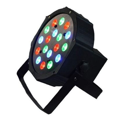 Refletor Digital 18 Leds Para Festa Iluminação Evento