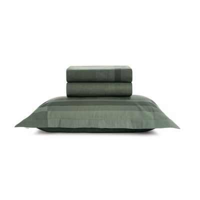 Jogo Cama Solteiro 3 Pcs Algodão 200 Fios Icaro Karsten