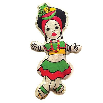Boneca de Pano para Montar Baiana - BO601 - Alegria Sem Bateria