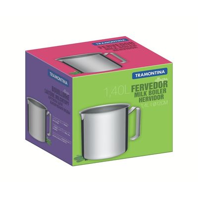 Fervedor Leiteira Allegra em Aço Inox 1,4 L Tramontina