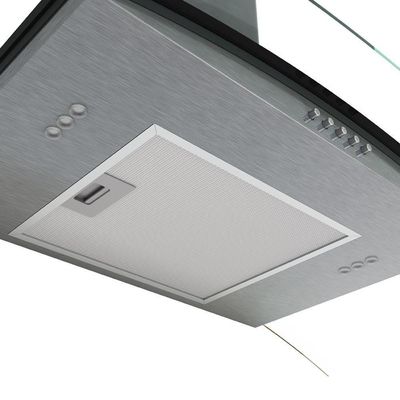 Coifa Nardelli De Parede Clean Vidro Curvo Kromanox 60cm Kromanox 110V