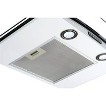 Coifa De Parede 60cm Vidro Curvo Slim Nardelli White 220V