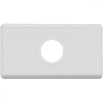 Modulo Tampo com 1 Furo 9,5 mm Tramontina Branco