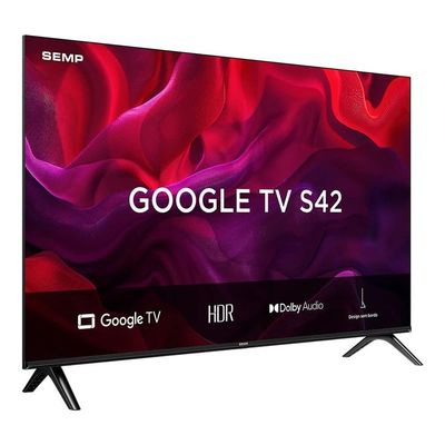 Smart TV TCL LED 43 Full HD Android TV 43S42 Wi-Fi