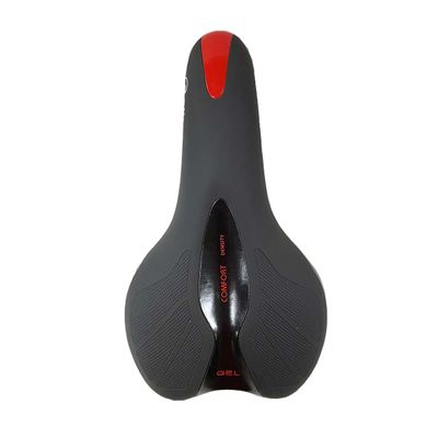 Selim Anatômico Bicicleta bike ciclo Mtb Gel Elleven cores Preto