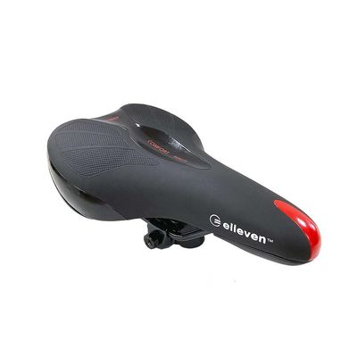 Selim Anatômico Bicicleta bike ciclo Mtb Gel Elleven cores Preto