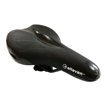 Selim Anatômico Bicicleta bike ciclo Mtb Gel Elleven cores Preto