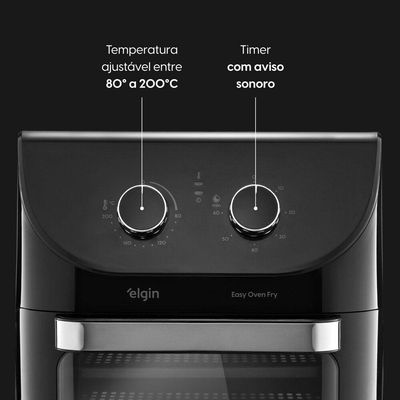 Fritadeira Air Fryer Easy Oven Fry - 12 Litros 1.800W 110V