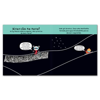 Livro Arty Mouse - Giz - Aprendendo com Arte - Catapulta