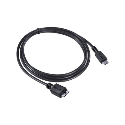 Cabo Para Hd Externo Usb Tipo C Para Micro Usb B 3.0 1 Metro Preto - P3ucmbp-1