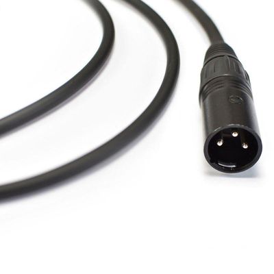 Cabo Para Microfone Ninja Lw 0,20 Mm Conector Xlr Macho-...
