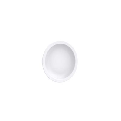 Prato Pão Paola em Porcelana Branca 16 cm Tramontina