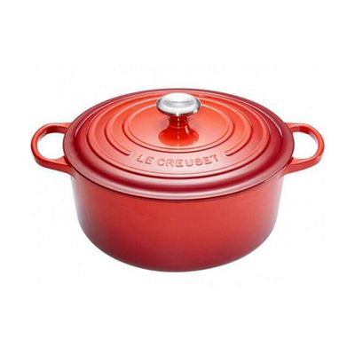 PANELA REDONDA LE CREUSET 30CM SIGNATURE - Vermelho 211773006