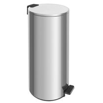Lixeira Loop Aço Inox Polido Balde Interno e Pedal 30 Litros - Tramontina 94547/030