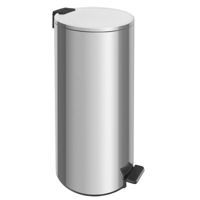 Lixeira Loop Aço Inox Polido Balde Interno e Pedal 30 Litros - Tramontina 94547/030