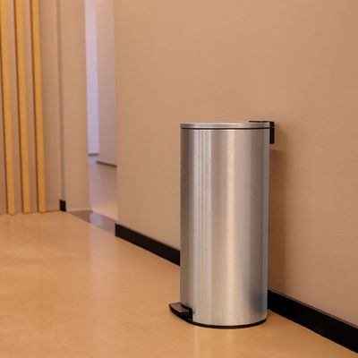 Lixeira Loop Aço Inox Polido Balde Interno e Pedal 30 Litros - Tramontina 94547/030