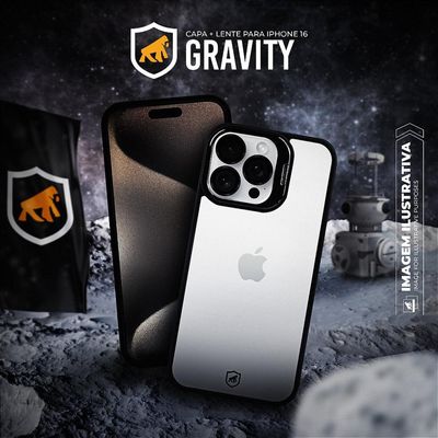 Capa para iPhone Air - Gravity Preta - Gshield