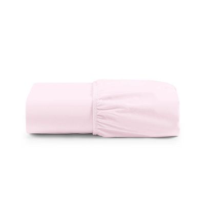 Lençol De Baixo Casal Padrão Avulso Com Elástico Primor Percal 400 Fios - Rosa