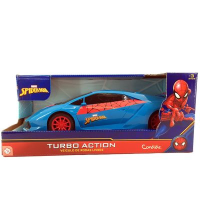 Veiculo Roda Livre Homem-Aranha Turbo Action