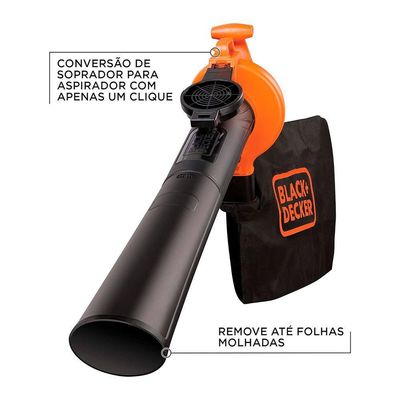 Aspirador E Soprador Black & Decker 220V