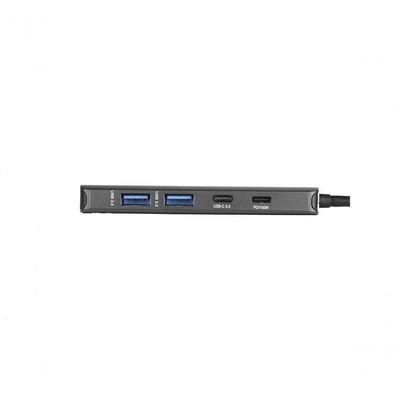 Hub Usb Type C 5 Em 1 - 2x Usb 3.0 + Hdmi 4k + Type C Pd 100w + Type C Dt Vinik - Hv51c