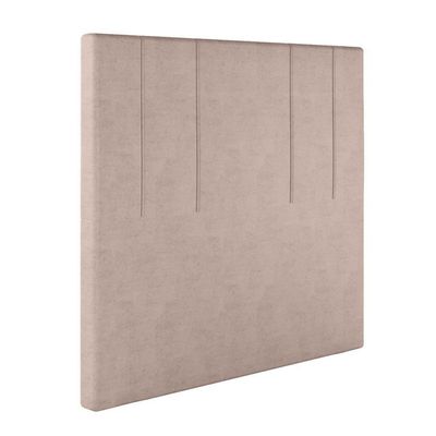 Cabeceira Estofada Casal 140 Cm Rubi Veludo Rose