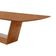 Mesa Para Sala De Jantar Rubi 220cm Moderna Mobília Cinamomo Com Off White/cinamomo Imbuia
