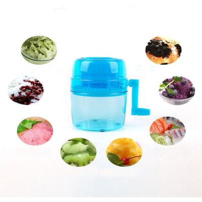 Maquina Triturador De Gelo Liquidificador Manual Raspadinha Raspador Picador Com Manivela Portatil