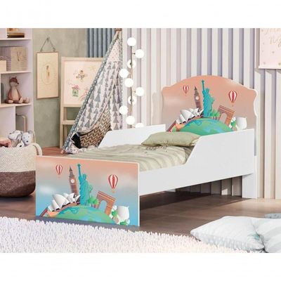 Mini Cama Volta Ao Mundo Com Colchão