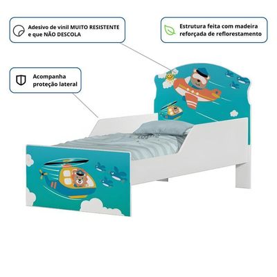 Mini Cama Patrulha Animal