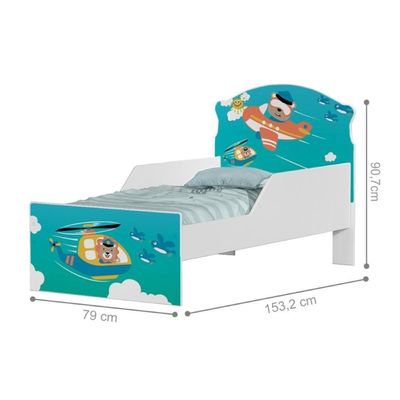 Mini Cama Patrulha Animal
