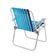 Kit 4 Cadeira De Praia Camping Alumínio Samoa Azul Tramontina