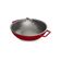 Panela Wok de Ferro Fundido Esmaltado Oxford Aroma Vermelha 35cm para Indução
