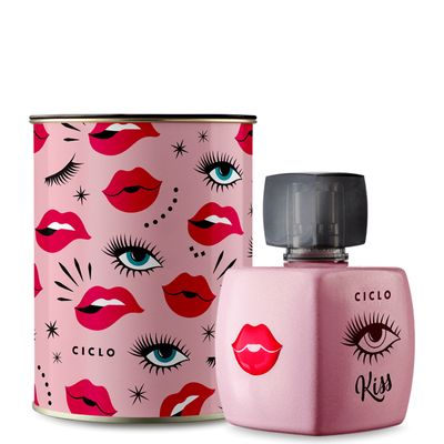 Perfume Feminino Kiss Me More Deo Colônia Lata 100ml QHS - Ciclo