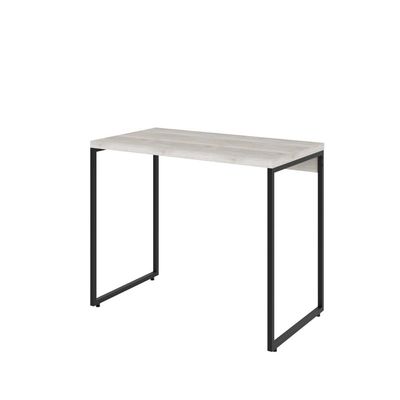 Kit 02 Mesas Para Escritório e Home Office Industrial Aspen 90 cm C01 Snow - Lyam Decor