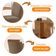 Mesa Olimpia 120 Mdf Canto Copo E Com 4 Cadeiras Athenas Veludo Capuccino Naturalle