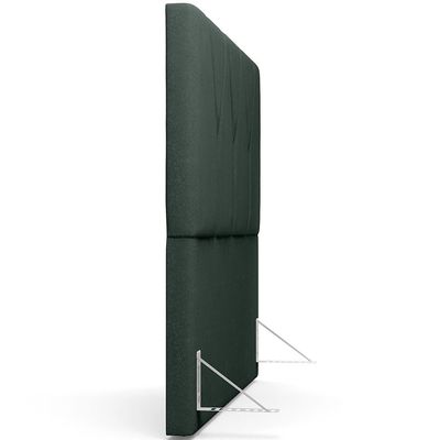 Cabeceira Cama Box Casal Queen 160 cm Aurora W01 Linho Verde Musgo - Lyam Decor