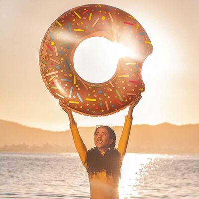 Boia Inflável Em Formato De Donut Cores Sortidas - 1961 - Mor Boia Inflável Em Formato De Donut - 1961 - Mor