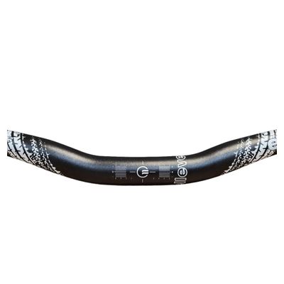 GUIDÃO BIKE BICICLETA COLORS ALUMINIO T6 720 X 31.8MM PRETO