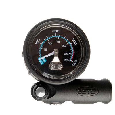 BOMBA DE SUSPENSÃO BIKE MTB BICICLETA COM MANÔMETRO 400 PSI