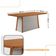 Mesa Jantar Diane 180cm Ta Mdf Lam 6 Ca Copper Prem Moderna Veludo Creme/naturale/off White