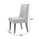 Mesa Sala De Jantar Aida 180cm E 6 Cadeiras Safira Moderna Veludo Capuccino Off White Imbuia