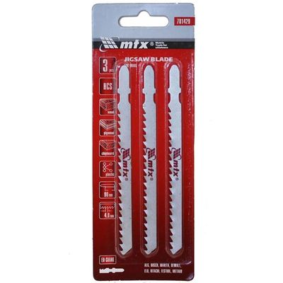 Lâmina Para Serra Tico Tico De Aço Carbono 100mm X 4mm - 781429 - Mtx