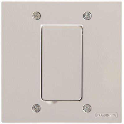 Tampa 1 Posto 4x4 Modular Cinza - 56121152 - Tramontina Tampa 1 Posto 4x4 P- Piso Modular Cinza - 56121152 - Tramontina