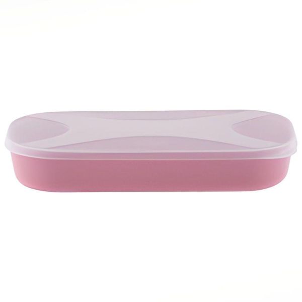 Organizador Multiuso Retangular Baixo 1,2 Litros Color - 650-2 - Top Line