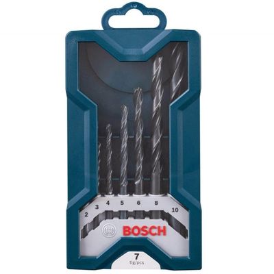 Jogo Mini X-line Com 7 Brocas Para Metal - 2607017508000 - Bosch