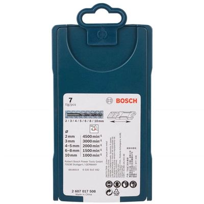 Jogo Mini X-line Com 7 Brocas Para Metal - 2607017508000 - Bosch