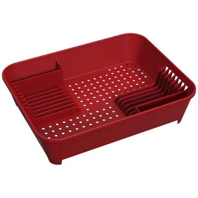 Escorredor De Louças Basic Vermelho Bold - 10848-0465 - Coza Escorredor De Louças Basic Vermlho Bold - 10848-0465 - Coza